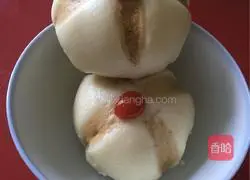 Illustration of how to make flowering steamed buns 9