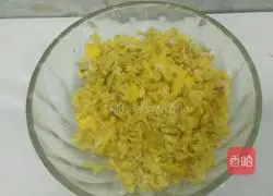 Illustration of how to make vegetarian fried noodles 2