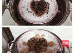 Illustration of making glutinous rice pancakes 6