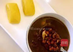 My red bean, barley and lily soup, your corn bun~ Recipe 3