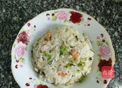 Illustration of how to make shrimp fried rice 5