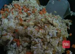 How to make colorful fried rice Illustration 8