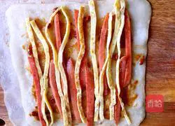 Lettuce hands Illustration of how to make cakes 6