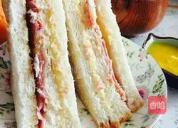 Illustration of how to make a sandwich 4