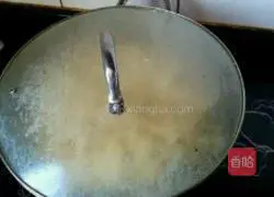 Steamed beans Illustration of how to make noodles 1