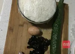 How to make fried rice with eggs, fungus and cucumber Illustration 1