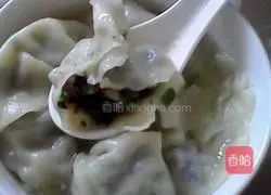 Illustration of how to make fungus dumplings 6