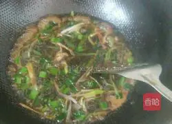 Illustration of how to make scallion oil noodles 6