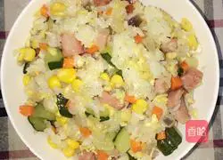 Assorted Fried Rice Recipe Illustration 4