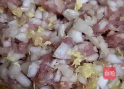 Illustration of how to make pork, cabbage and water dumplings 3