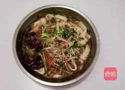 Illustration of how to make Northeastern cold gluten noodles (some are called beef tendon noodles) 4