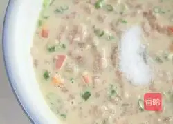 Illustration of how to make fried egg patties 9