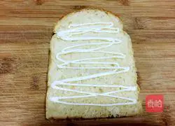 Ham Omelette Illustration of how to make a sandwich 4