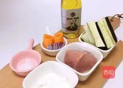 Eggplant puree meatloaf, 12m+ (supplementing protein and iron) recipe 1