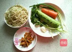 Illustration of how to make hot noodles 8