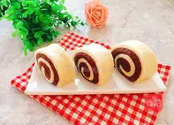 Illustration of how to make two-color steamed buns 15