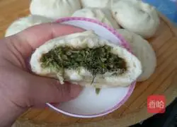 Illustration of how to make fennel beef buns 9