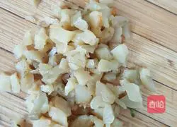 Illustration of how to make cucumber, egg and shrimp dumplings 2