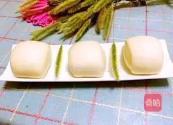 Illustration of how to cut steamed buns 6