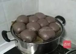 Illustration of how to make mulberry and multi-grain steamed buns 9