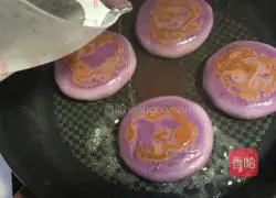 Purple Sweet Potato, Glutinous Rice and Coconut Shredded Cake Recipe Illustration 12