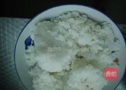 Illustration of how to make onion fried rice 2