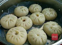 Illustration of how to make cabbage vegetable buns 19