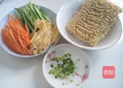 Illustration of home-style cold noodles 2