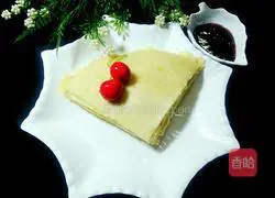 Illustration of how to make fruit pancakes 12