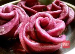 Illustration of how to make rose steamed buns 16