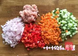 Colorful Fried Rice Recipe Illustration 1