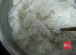 Illustration of how to make shepherd's purse glutinous rice balls 6