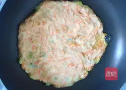 Illustration of how to make carrot and potato pancakes 10