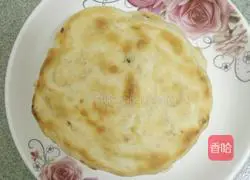 Illustration of how to make green onion and sesame cakes 9