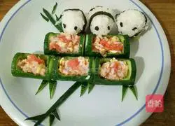 Egg Illustration of how to make fried rice 3