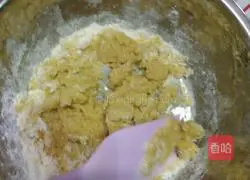 Illustration of how to make almond cake 3