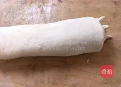 Illustration of how to make matcha steamed buns 8