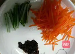 Illustration of how to make dried carrot noodles 4