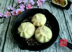 Illustration of how to make shredded radish buns 12