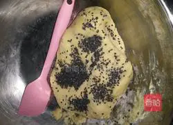 Illustration of how to make sesame biscuits 6