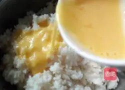 Illustration of how to make golden fried rice 2