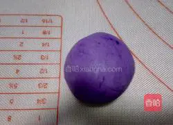 Illustration of how to make purple potato and osmanthus glutinous rice balls 13