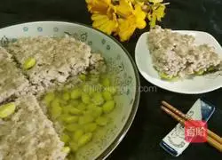 Illustration of how to make steamed meat cakes 14