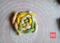 How to make hydrangea steamed buns Illustration 4