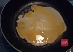 Illustration of how to make egg fried rice 1