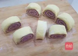 Illustration of how to make double potato steamed bun rolls 11