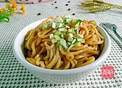 Illustration of how to make noodles with sauce 9