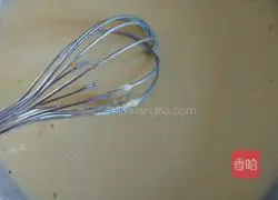 Illustration of how to make milk-flavored egg soft cakes 3