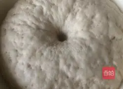 Red bean filling Illustration of how to make big buns 4