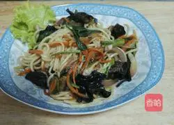 Assorted fried noodles recipe illustration 10